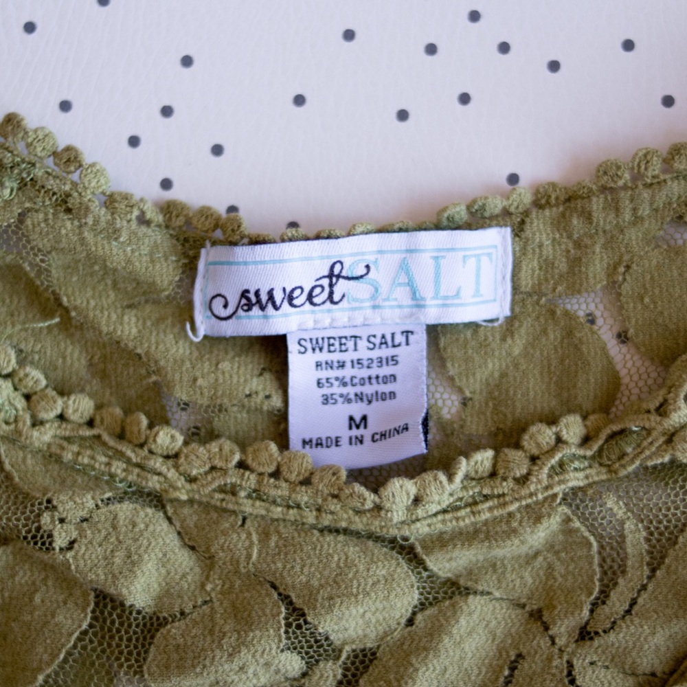 Sweet Salt Lace Blouse